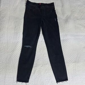 SPANX Black Skinny Jeans Sleek Fit